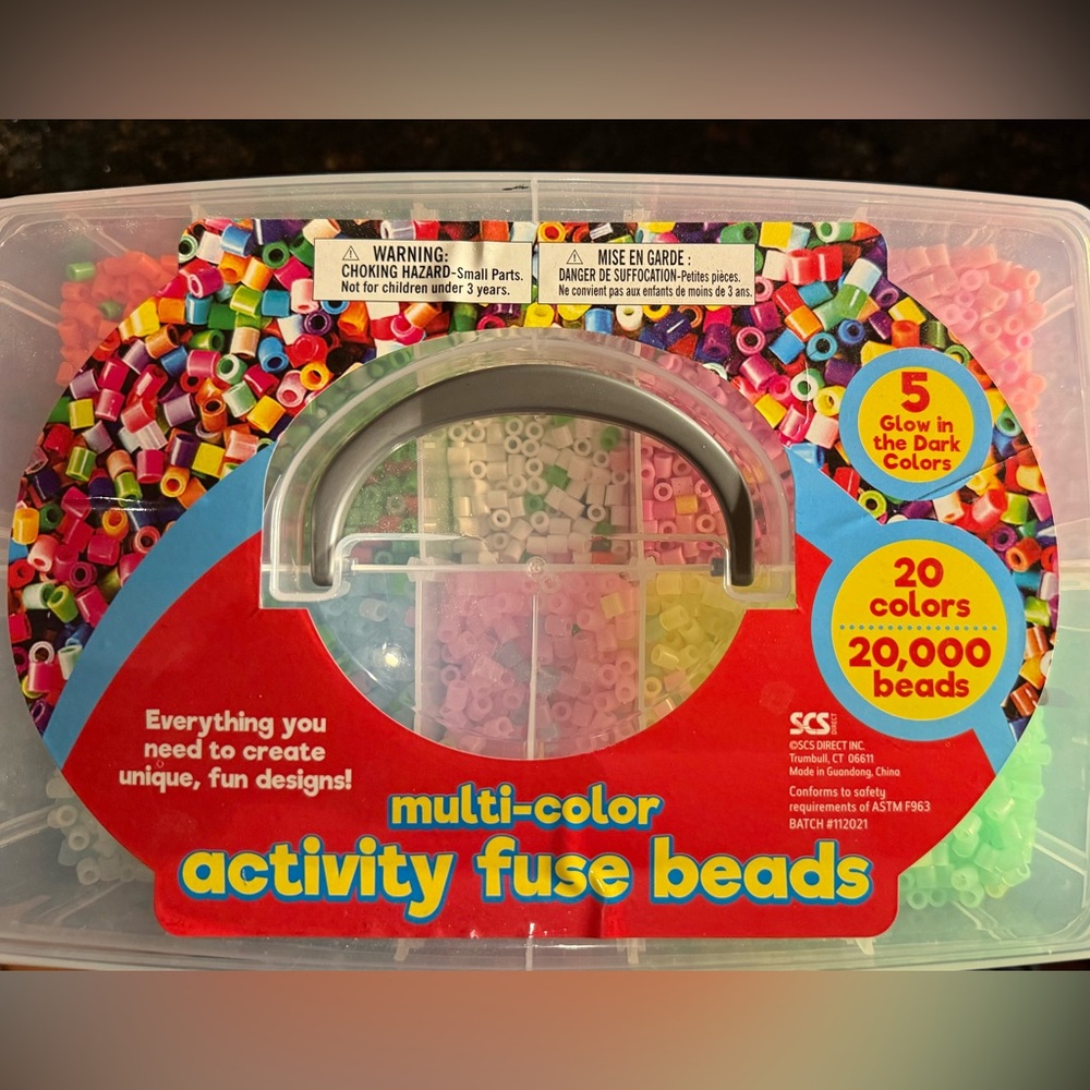 Multi-Color activity Fuse Bead Kit (Perler beads)